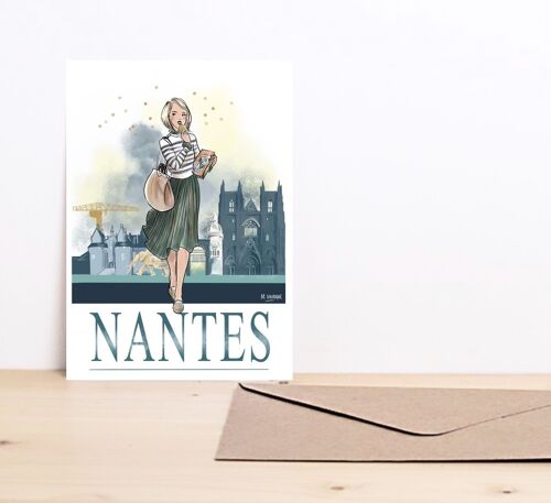 Carte postale Nantes