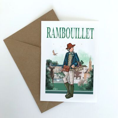 Rambouillet-Postkarte
