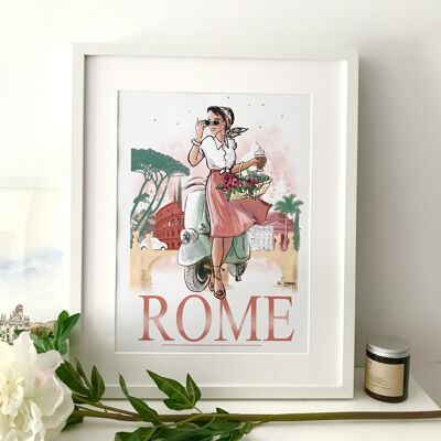 Affiche A3 Rome
