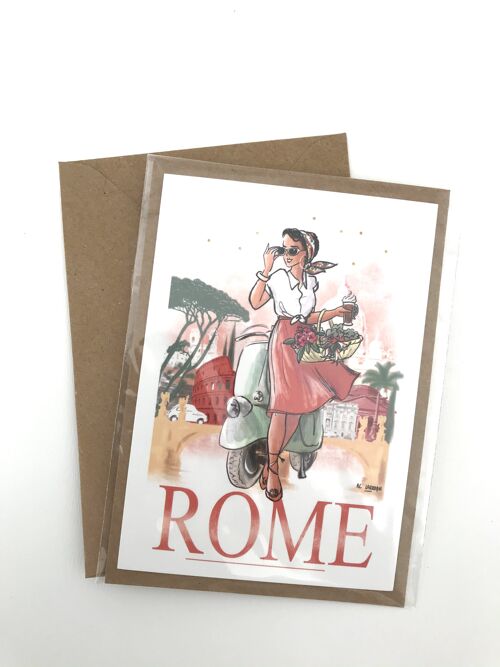Carte postale Rome