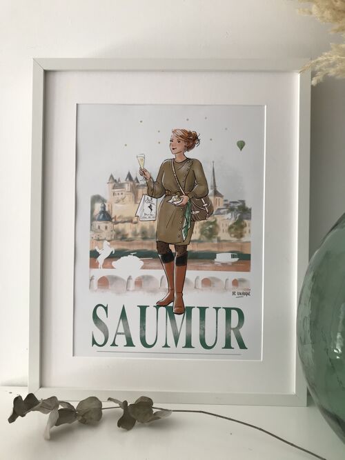 Affiche A3 Saumur