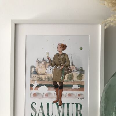 Póster A3 Saumur