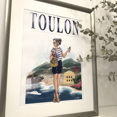 Affiche A3 Toulon