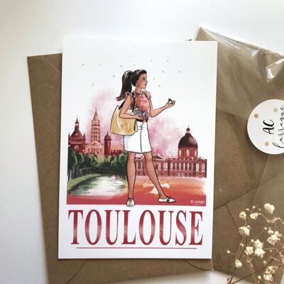 Toulouse postcard