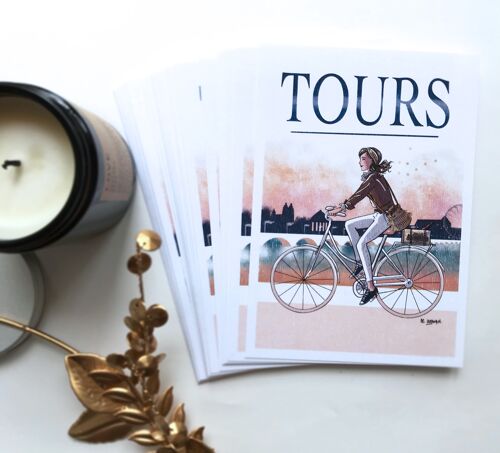 Carte postale Tours