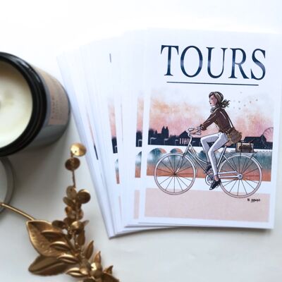 Carte postale Tours
