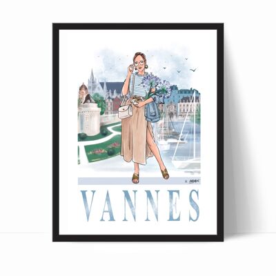 Póster A3 Vannes