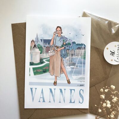 Carte postale Vannes
