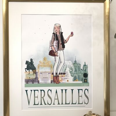 Póster A3 Versalles