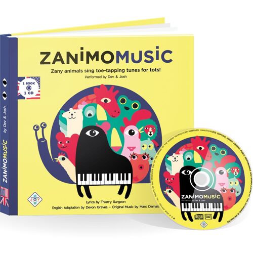 ZANY ANIMALS - Sing toe-tapping tunes for tots !