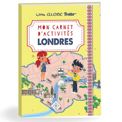 My activity book in London, with the Little Globe Trotter