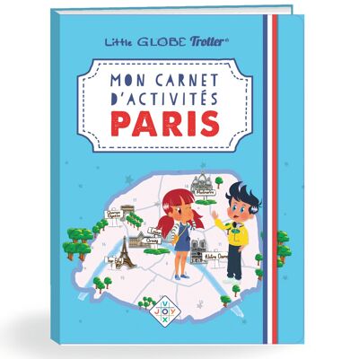 Mi libro de actividades en París, con el Little Globe Trotter