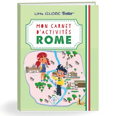 Il mio libro delle attività a Roma, con il Little Globe Trotter