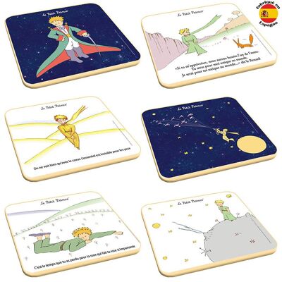 Posavasos El principito juego de 6 posavasos