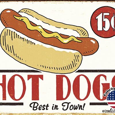 Schonberg hot dogs plaque us