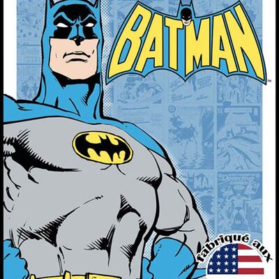 Batman retro panels plaque us