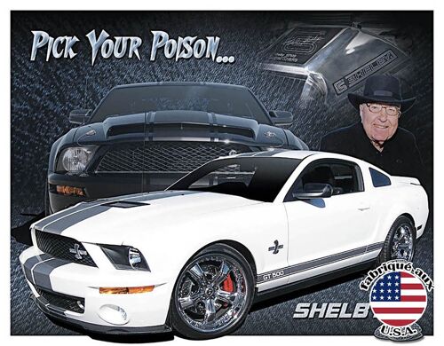 Plaques Décoratives Shelby mustang you pick plaque us