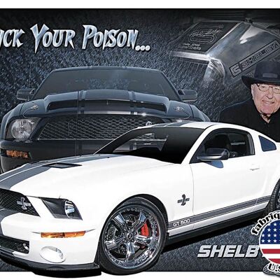 Shelby mustang you pick plaque us