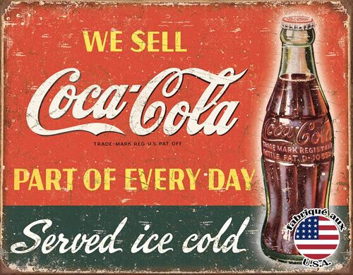 Coke part of every day plaque us