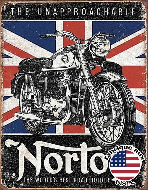 Norton best roadholder plaque us