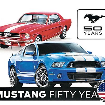 Platos Decorativos Ford Mustang 50º