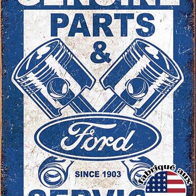 Placas Decorativas Ford service pistones placa us