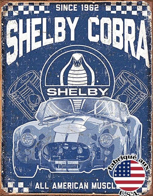 Shelby american muscle plaque us