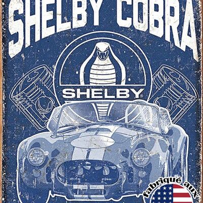 Shelby american muscle plaque us