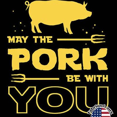 Deko-Teller Schweinefleisch mit Ihrer Plakette bei uns