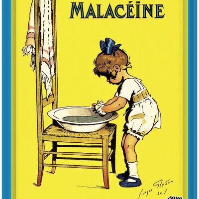 Dekorative Teller MALACEINE SOAP - Redon CP METAL 15X21 **