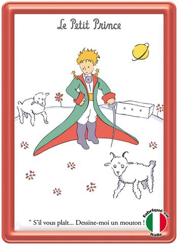 Petit prince moutons 15x21