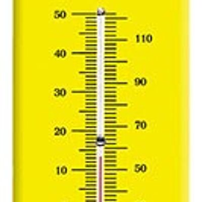 Vintage Banania termómetro termo cabeza modelo pequeño