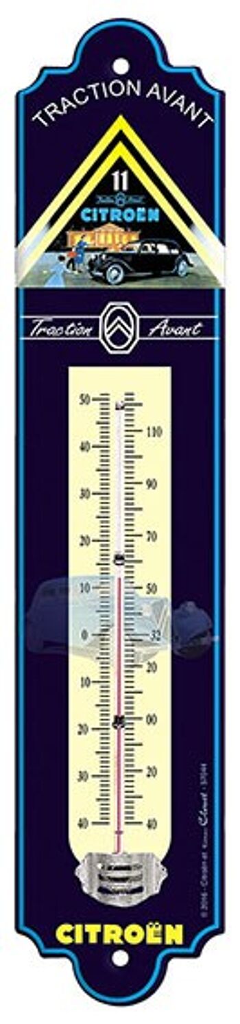 Thermomètre Vintage Traction citroen thermometre petit modele