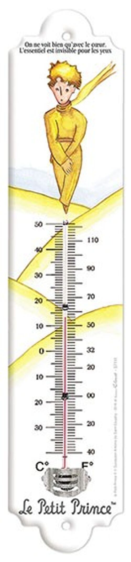 Thermomètre Vintage Le pt prince le desert thermometre