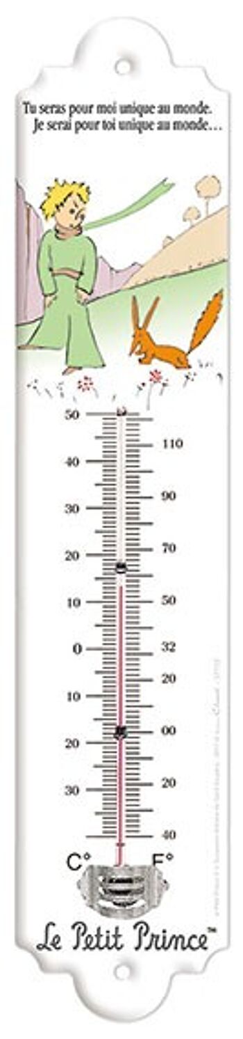 Le pt prince le renard thermometre