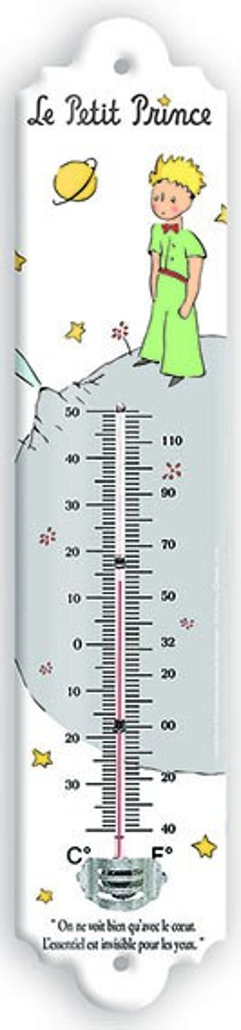 Thermomètre Vintage Petit prince planete thermometre