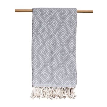 Lot de 10 serviettes bien-être "Artemis Towel" | aussi comme écharpe, étole et pour le noble SPA | véritable savoir-faire, design passionnant 15