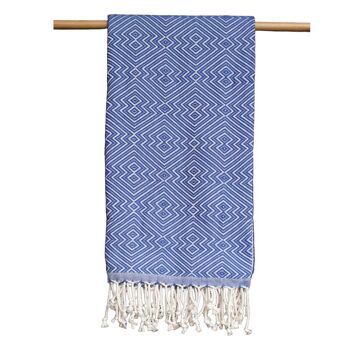 Lot de 10 serviettes bien-être "Artemis Towel" | aussi comme écharpe, étole et pour le noble SPA | véritable savoir-faire, design passionnant 20