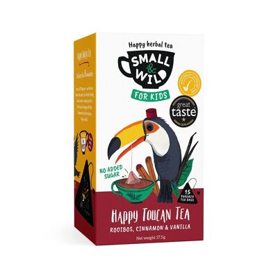 Happy Toucan Té de Hierbas Rooibos y Vainilla