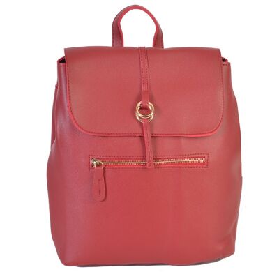 [ d12 ] burgundy backpack for women