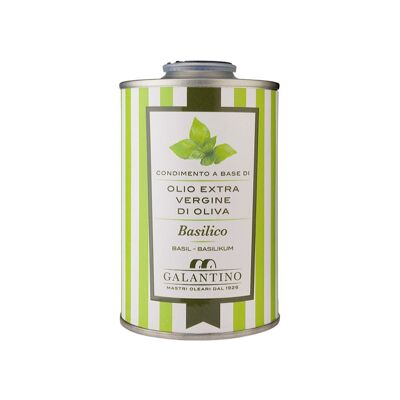 Olivenöl mit Basilikum - Moulin Galantino