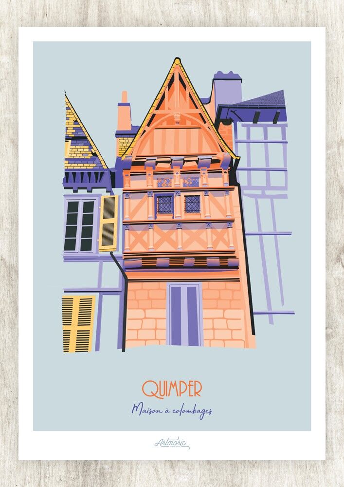 Quimper / Maison à colombages