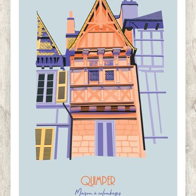 Quimper / Maison à colombages