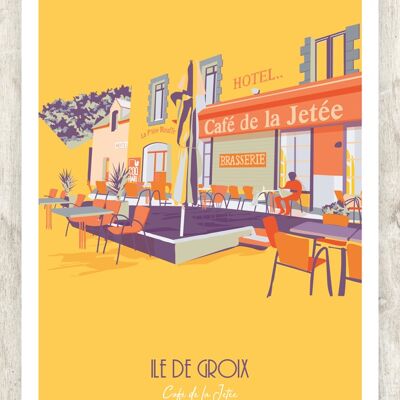 Groix / Café de la Jetée