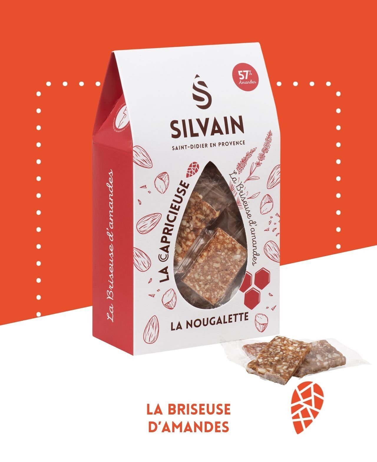 LA CAPRICIEUSE : NOUGALETTE sachet 125g