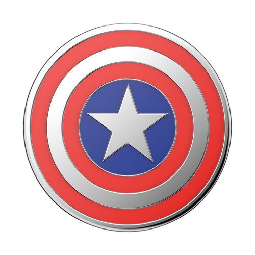 🛡️ PopGrip Enamel Captain America 🛡️