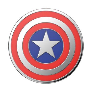 🛡️ PopGrip Enamel Captain America 🛡️ 1