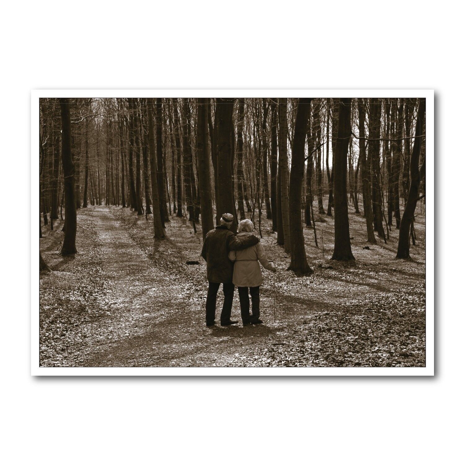 Cartolina formato orizzontale b/n DIN A6 MG1833