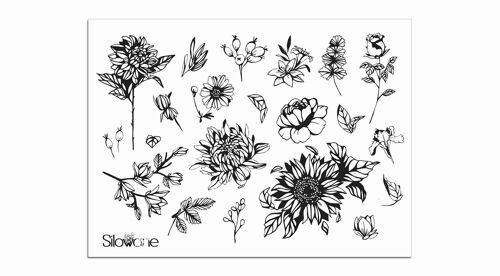 Tatouage éphémère : Mini Floral