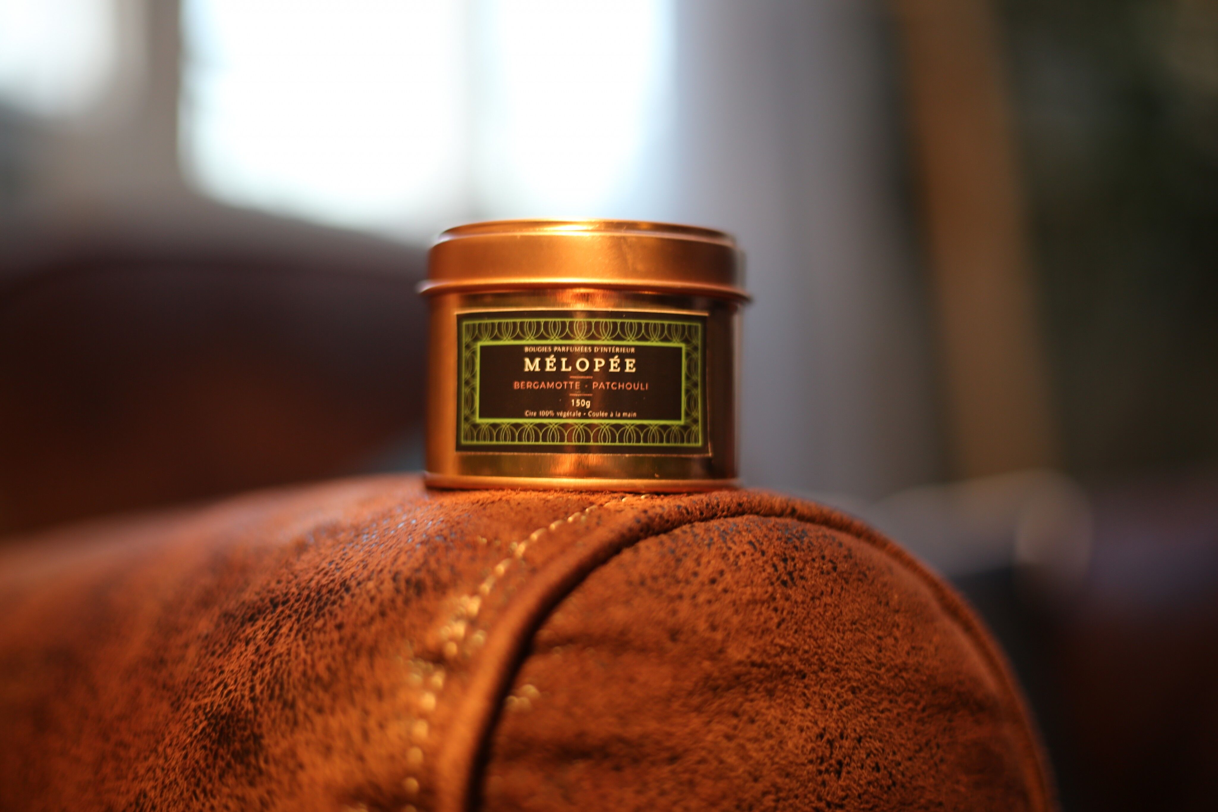 Candela piccola al bergamotto